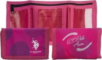 U.S. Polo Assn. Kumaş Cüzdan Pembe Puanlı PLCUZ7704