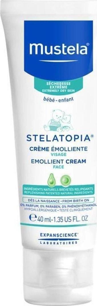 Mustela Stelatopia Emollient Face Cream 40 Ml