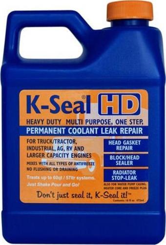 K-Seal HD Çok Amaçlı Sıvı Soğutma Sıvısı Radyatör Kaçak Kalıcı Onarım 472ml