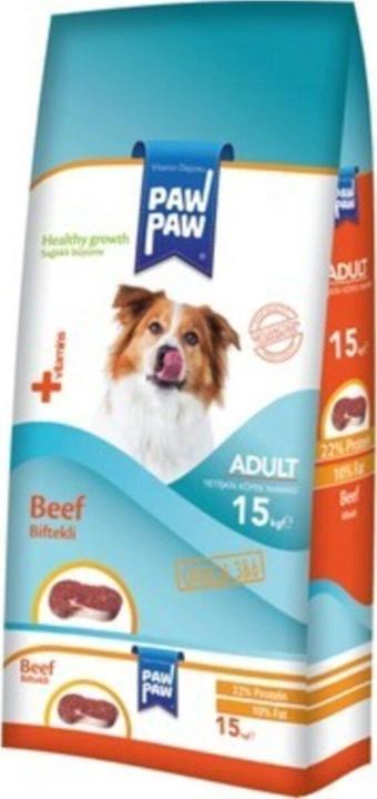 Paw Paw Kuzu Etli Yetişkin Köpek Maması 15 Kg