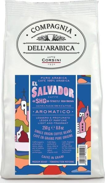 Caffe Corsini El Salvador %100 Arabica Çekirdek Kahve 250GR