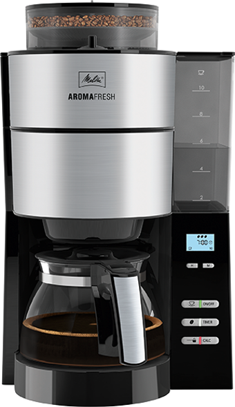 Melitta Aroma Fresh Paslanmaz Çelik Filtre Kahve Makinesi Siyah