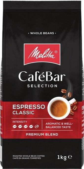 Melitta CafeBar Selection Espresso Classic Çekirdek Kahve 1KG