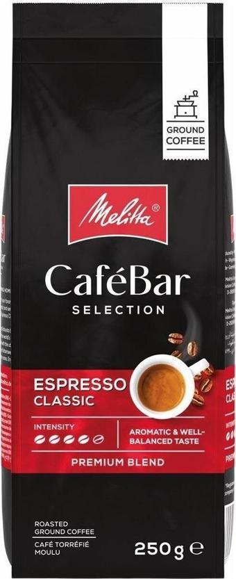 Melitta CafeBar Selection Espresso Classic Öğütülmüş Kahve 250GR