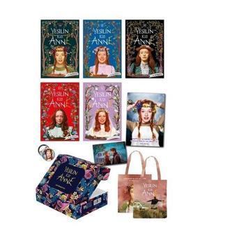 Yeşilin Kızı Anne Seti - 5 Kitap Takım - Kutulu - Özel Çanta-Poster-Kartpostal ve Rozet Hediyeli - Ephesus Yayınları