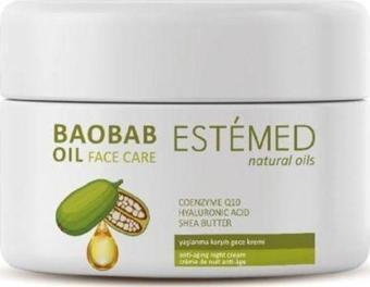 Yaşlanma Karşıtı Gece Kremi & Baobab Anti-Aging Night Cream 50ml