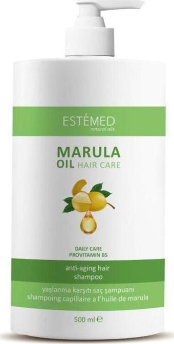 Yaşlanma Karşıtı Saç Şampuanı & Marula Hair Shampoo 500 ml