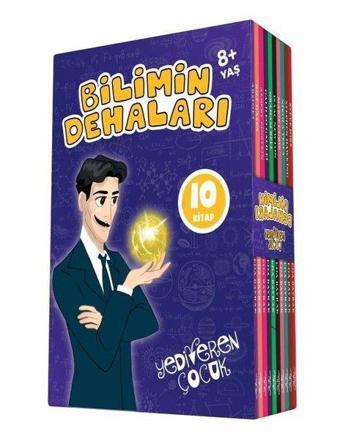 Bilimin Dehaları Kitap Seti - 10 Kitap Takım - Eda Bayrak - Yediveren Çocuk