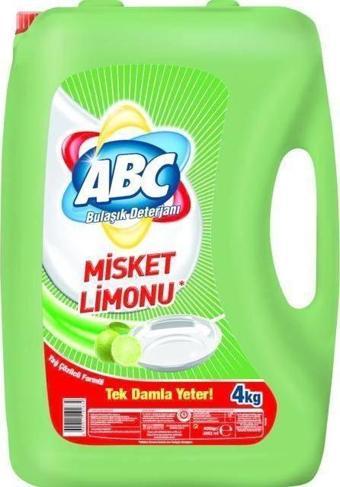 ABC Bulaşık Deterjanı 4 Kg Limon