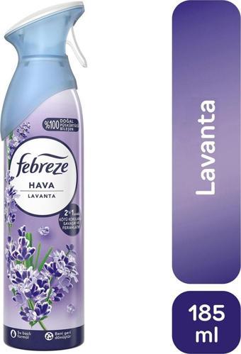 Febreze Hava Ferahlatıcı Sprey Oda Kokusu Lavanta Kokulu 185 Ml