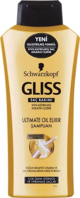 Gliss Ultimate Oil Elixir Şampuan 650 Ml