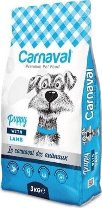 Carnaval Premium Dog Puppy Lamb&Rice Kuzu Etli Yavru Köpek Maması 3 Kg