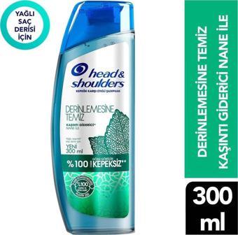 Head&Shoulders Derinlemesine Temiz Kaşıntı Giderici Şampuan 300 Ml