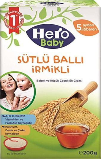 Hero Baby Ülker 200Gr Sütlü Ballı Irmikli