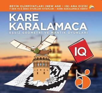 Kare Karalamaca 5 - Eşsiz Geometri ve Mantık Oyunları - Kolektif  - Ekinoks