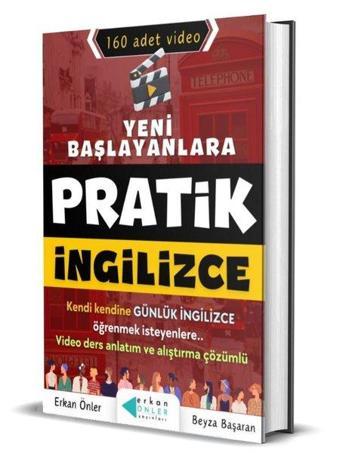 Yeni Başlayanlara Pratik İngilizce - 160 Adet Video - Beyza Başaran - Erkan Önler Yayınları