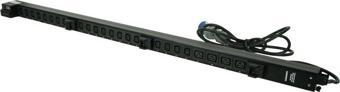 IP PDU 20xC13 4xC19 SOKET 3xDEVRE KESİCİ PDU LEVEL 32A 3mt COMMANDO PLUG