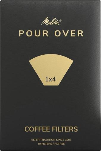 Melitta 1X4® Pour Over Kahve Filtre Kağıdı