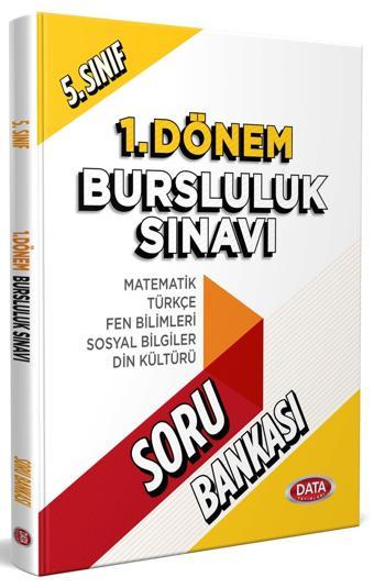 Data Yayınları 5. Sınıf 1.Dönem Bursluluk Soru Bankası - Data Yayınları