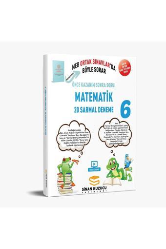 Sinan Kuzucu Yayınları 6. Sınıf Matematik Sarmal Branş Denemeleri - Sinan Kuzucu Yayınları