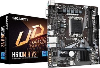 GIGABYTE H610M H V2 DDR5 1700P Micro ATX Anakart