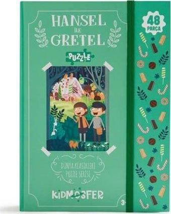 Kidmosfer Hansel ile Gretel 48 Parça Puzzle