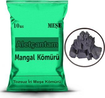 Aletçantam Mangal Kömürü Tozsuz Büyük İri Taneli Çuval Meşe Kömür 10 Kg