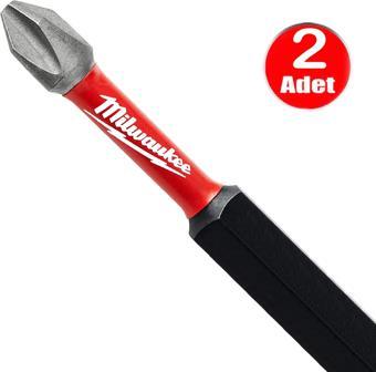 Milwaukee Bits Yıldız Uç Vidalama Matkap Ucu Ph2 x 90mm -2 Adet