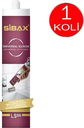 Sibax Ls66 Üniversal Genel Amaçlı Şeffaf Silikon 280 Ml -30 Adet