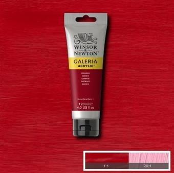 Winsor & Newton Galeria Akrilik Boya 120 ml. 203 Crimson
