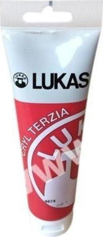 Lukas Cryl Terzia Akrilik Boya 125 ml. 4874 Kadmiyum Kırmızı Koyu