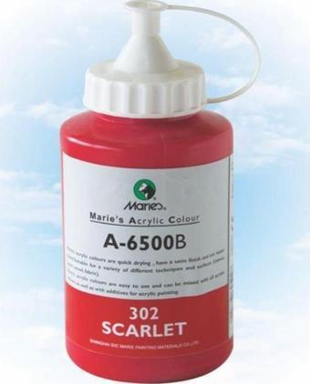 Maries Akrilik Boya 500 ml 302 Scarlet