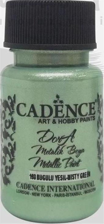Cadence Dora Metalik Boya 50 ml. 193 Buğulu Yeşil