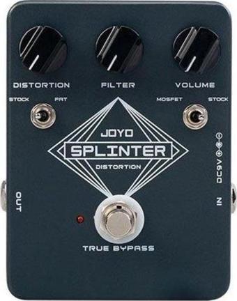 Joyo JF21 Splinter Gitar Distortion Pedalı