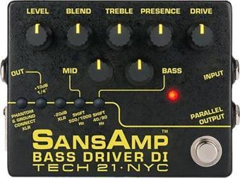 Tech 21 BSDRv2 SansAmp Bass Driver (2. Nesil) Efekt Pedalı