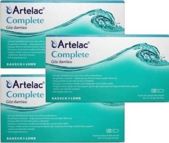 Artelac Complete Göz Damlası 30 Flakon 0,5 ml 3 Adet