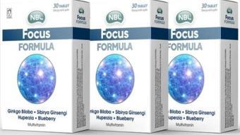 NBL Focus Formula 30 Tablet 3 Adet