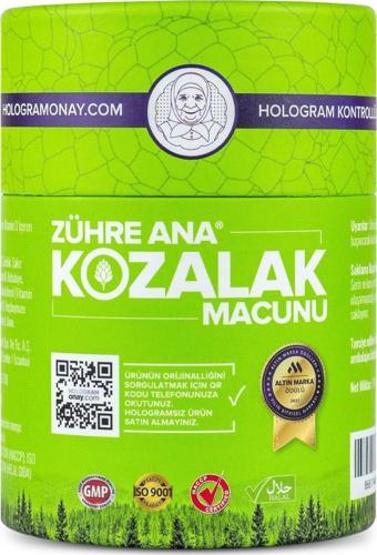 Zühre Ana Kozalak Macunu - Çam Kozalağı Macunu Hologramlı Ürün