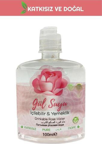 Health And Sleep Doğal Ve Içilebilir Gül Suyu 100Ml