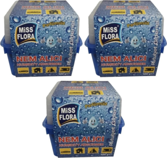 Miss Flora 3'lü Akıllı Paket (3 adet 450 gr Nem Alıcı)