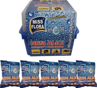 Miss Flora 450 Gram Nem Alıcı +  5 Yedek Tablet