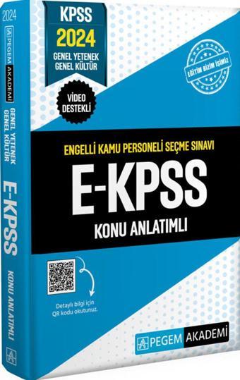 2024 E-KPSS Konu Anlatımlı - Pegem Akademi Yayıncılık