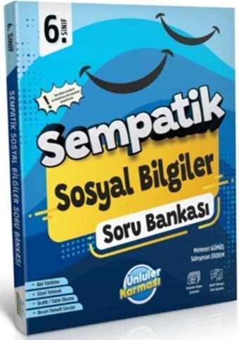 6. Sınıf Sosyal Bilgiler Sempatik Soru Bankası Ünlüler Karması - Ünlüler Karması