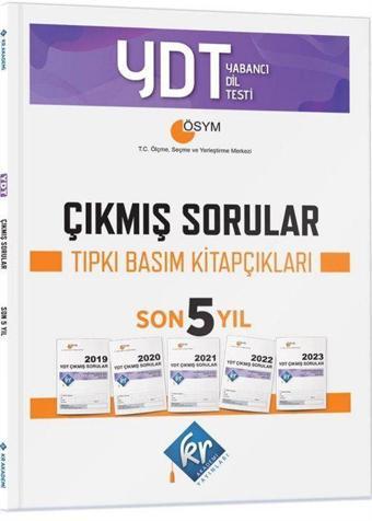 YDT Çıkmış Sorular Son 5 Yıl Tıpkı Basım Fasikülleri - KR Akademi