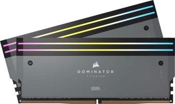 Corsair Dominator Titanium RGB 64 GB (2x32) 6000 MHz CL30 CMP64GX5M2B6000Z30 DDR5 Ram