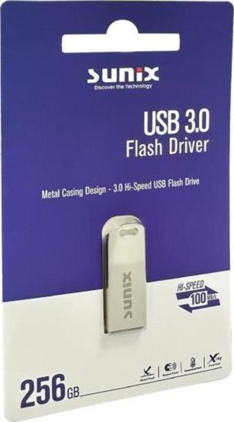 Sunix 256 GB 100 MB/s USB 3.0 Flash Bellek