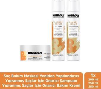 Toni & Guy Damage Repair Yıpranmış Saçlar Için Saç Bakım Seti