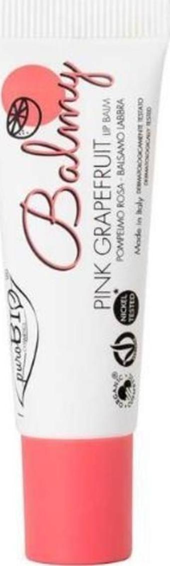 PuroBio Cosmetics Organik Lip Balm 10 ml - Pink Grapefruit