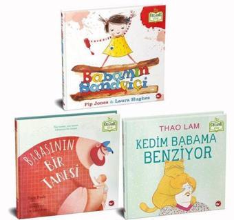 Babamı Seviyorum Organik Seti - 3 Kitap Takım - Pip Jones - Beyaz Balina Yayınları