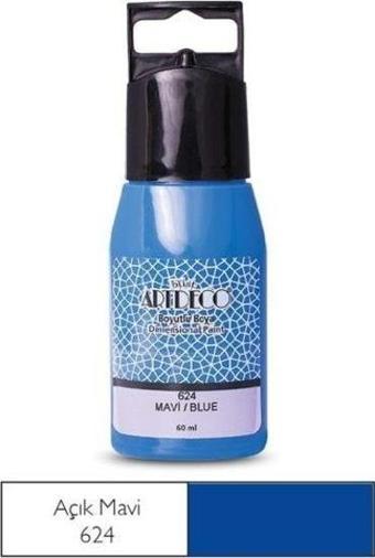 Artdeco Boyutlu Boya 60 ml. 624 MAVİ